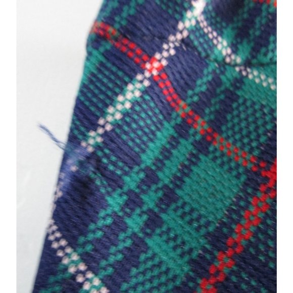 Vintage Bobbi June of Kansas City Plaid Pull On Polyester Skirt GUC ILGWU Tag - Picture 3 of 10